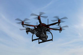 design 3d printable drone, attack drone, vtol, custom fpv drone for 3d printing
