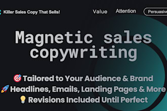 deliver killer sales copy for your business