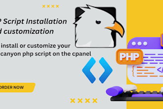 install, configure or customize any PHP script