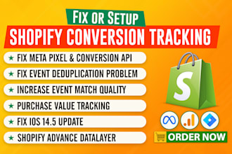 fix shopify meta pixel and conversions API tracking with GTM
