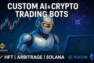 create hft bot, arbitrage bot, solana bot, ai trading bot, algorithmic trading