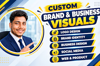 design custom brand and business visuals