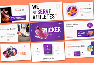 redesign powerpoint presentation and pitch deck