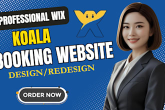 design redesign koala wix booking cleaning service website booking koala website