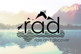design a minimalist creative custom outdoor adventure logo