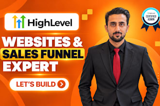 ghl website design ghl landing page sales funnel