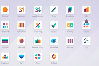 do odoo accounting, bookkeeping, inv, and financial reporting as a partner odoo