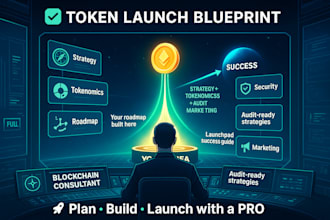 be your blockchain, crypto project advisor for token launch strategy and planing