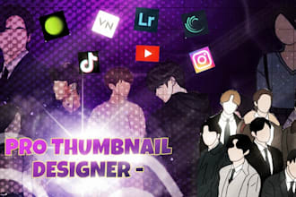 design viral thumbnails for youtube and instagram reels