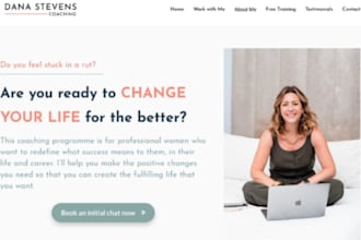 build wix life coach website fitness coach website business mentor website