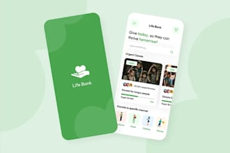 build non profit app, donation app, online charity app, fundraising app