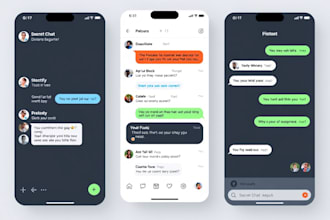 build communication app, messaging app, secret chat app