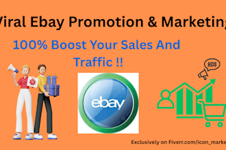 do viral ebay promotion marketing to boost sales and traffic