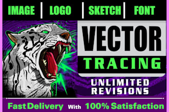 vectorize or convert to vector logo, image sketch ai,esp,svg