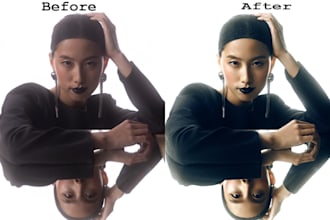 edit photos with background removal retouching and color fix
