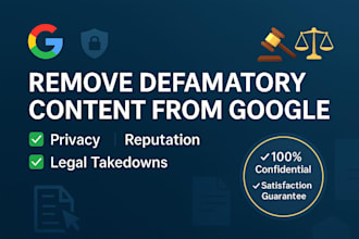 remove mugshots articles bad news cases delete negative links in google search