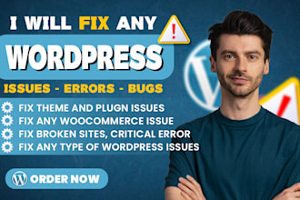 wordpress bugs, CSS issues, and woocommerce errors