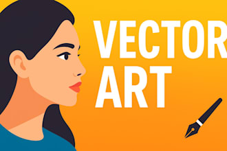 create vector characters and cartoon avatar