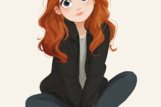 draw a custom  cartoon portrait