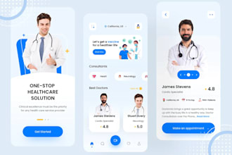 develop ai telemedicine app, ai patient app appointment app health care tracking