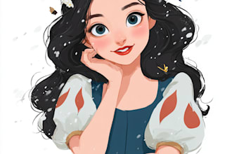 draw  cartoon portrait of cat, dog or any pets