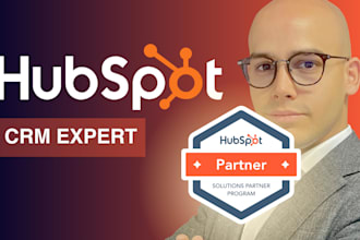 fully support your hubspot needs with expert CRM strategy, setup, and training
