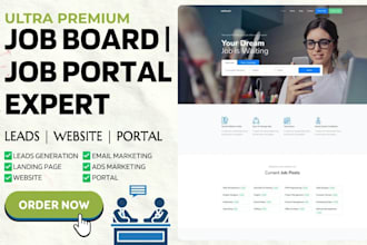 job board landing page recruitment website job staffing agency job board website