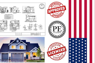 licensed architect, structural engineer pe stamp, in oregon, new york, nevada
