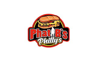 design cheese steak food truck logo