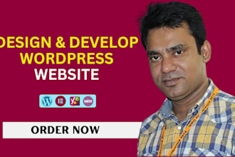 design and develop a professional wordpress website