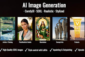 generate custom ai images and edit with stable diffusion