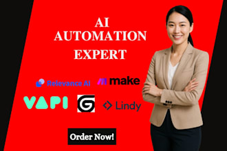 build ai automation with lindy ai make com relevance ai vapi ai n8n gum loop