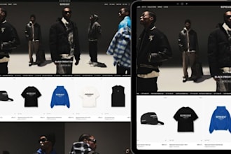 build a modern shopify clothing brand store with influencer appeal