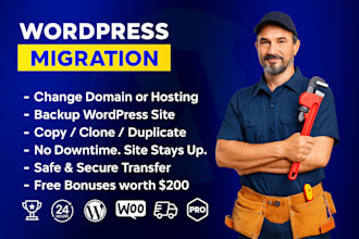 migrate your wordpress site to new hosting in 12 hrs fix errors 404 ssl cdn