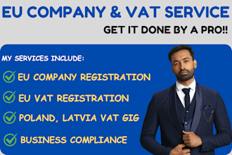 do poland, latvia, germany vat company registration for e commerce, eu vat, gst