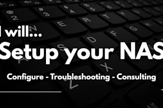 setup your nas, for office or home