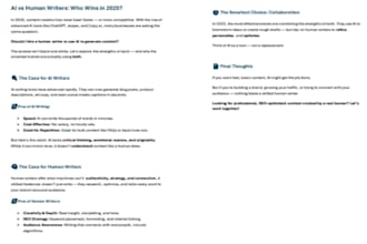 write your engaging SEO blog posts and articles