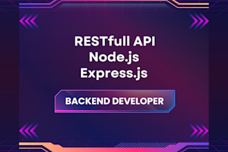 develop restful apis with nodejs and sql