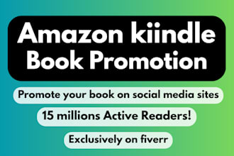 regular kindle book promotion or ebook promotion