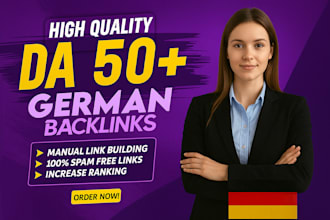 do SEO backlinks through german guest posts high da german link building