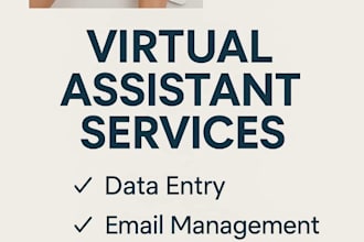 be your virtual assistant for admin tasks