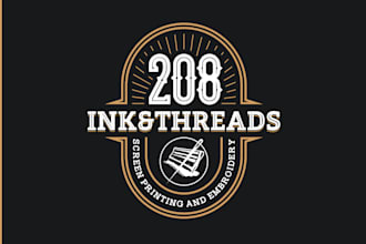 design a modern custom printing business logo