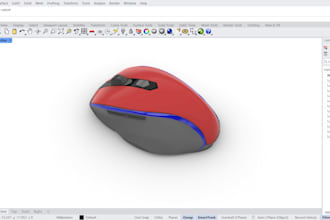 do 3d modelling in rhino and blender