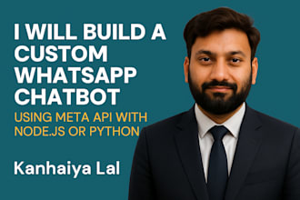 build whatsapp automation and chatbot using official facebook API