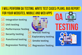 qa test your software, websites, mobile apps, web apps, and desktop apps