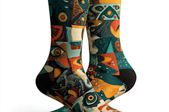 design unique socks design for your brand