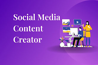 be your social media content creator