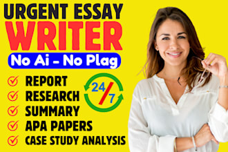 do urgent essay writing as an essay writer