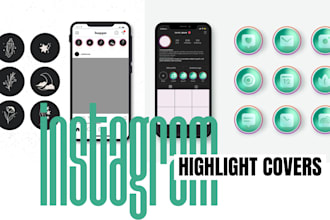 design custom instagram highlight covers and icons in just 24 hours