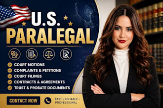 draft court motion, complaint, lawsuit and demand letter